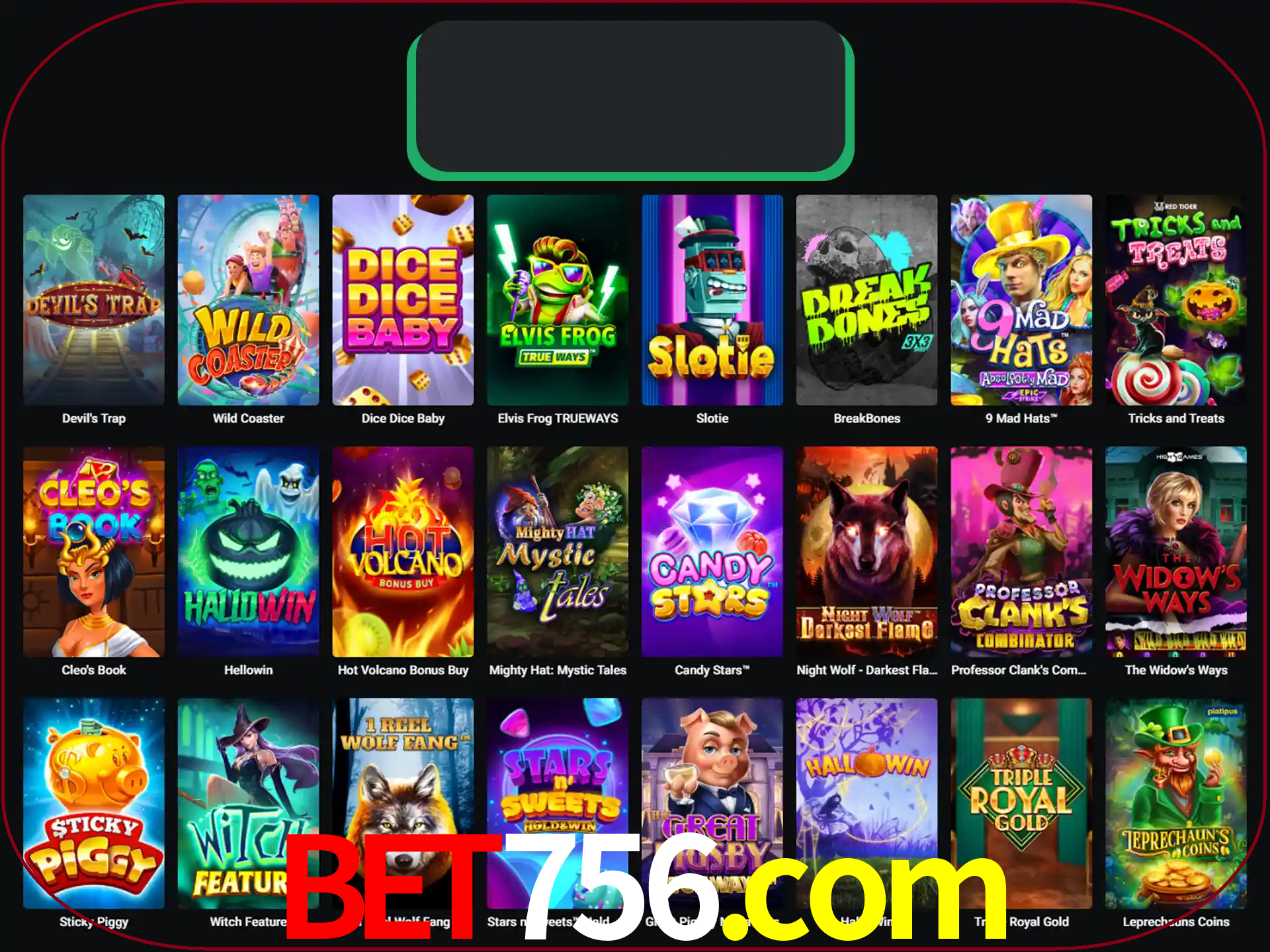 Procure por seus amados jogos de slot.